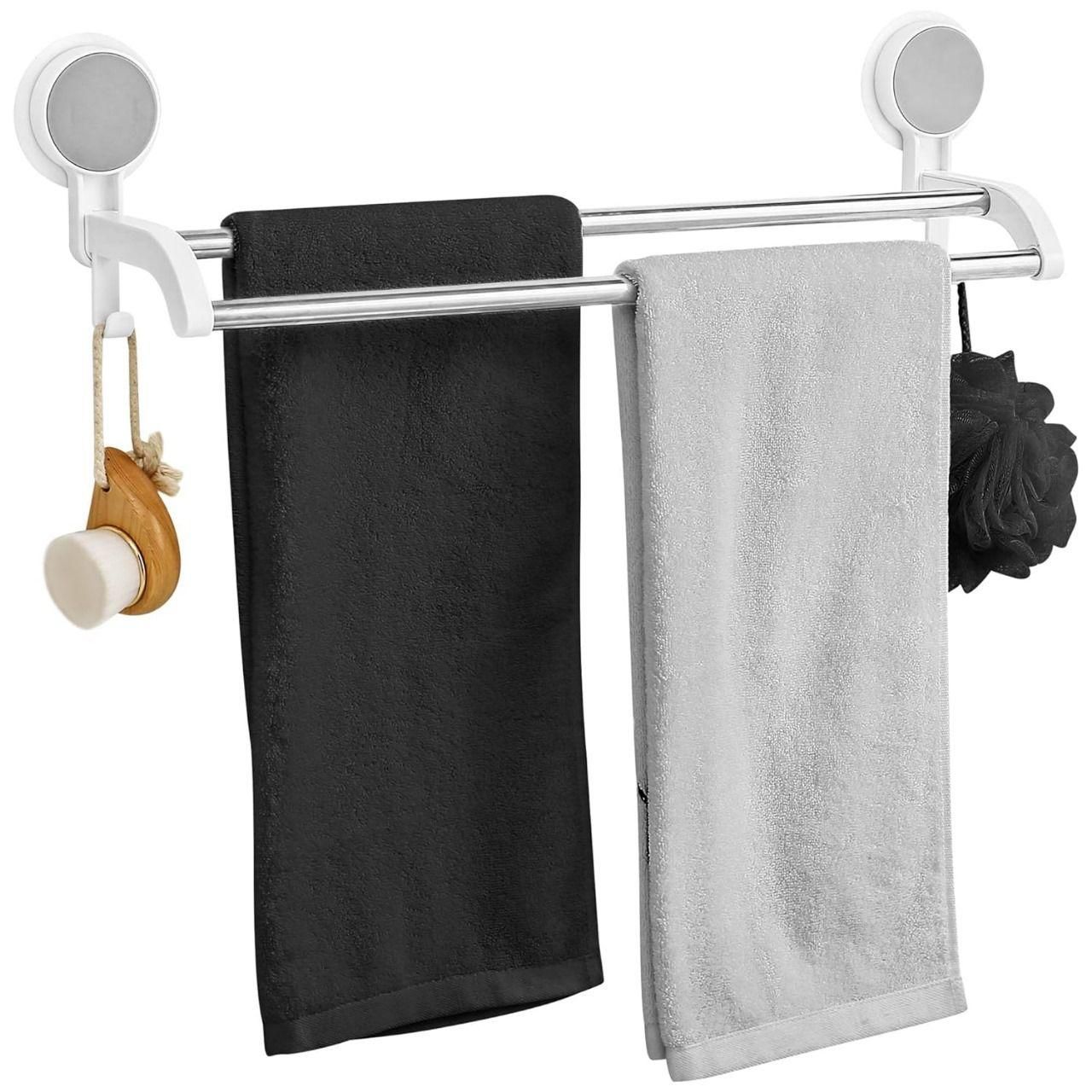 Stainless Steel Wall Mount Bathroom Towel Holder�(Pack of 1)